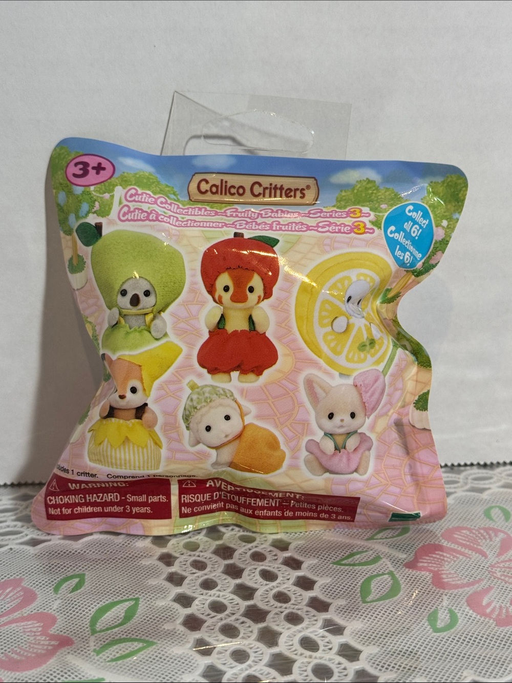 New Calico Critters Fruity Babies Series 3 Blind Bag Figure